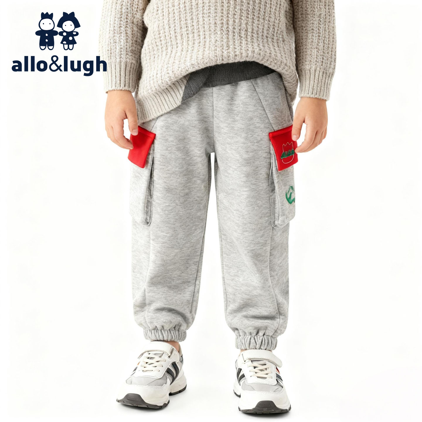 阿路和如儿童裤秋冬款新款