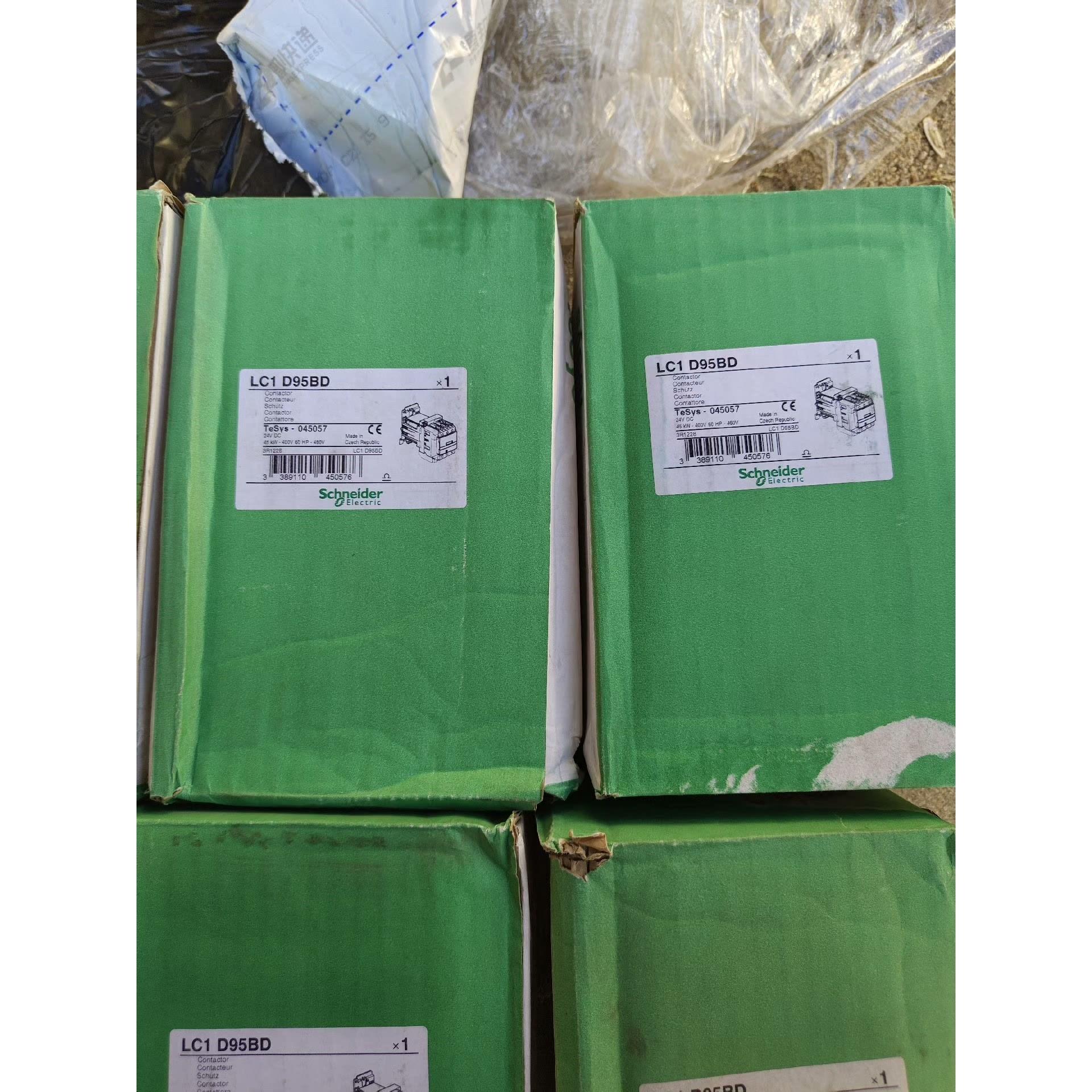 施耐德LC1D95BD接触器,线圈DC24V,全新原装正品,