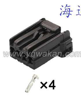 174922-2 适用于家电/汽车/电梯线束连接器插头 368501-2配端子4P