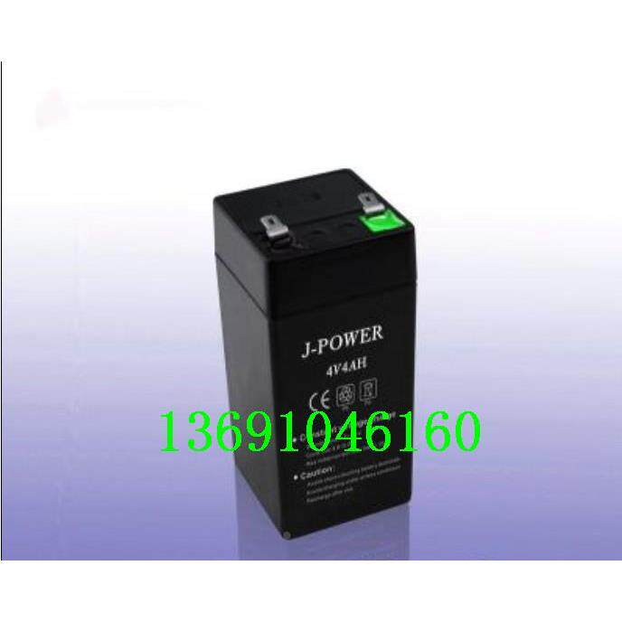 J-POWER蓄电池FM440 4V4AH/20HR电子秤 台秤 吊秤 可充电电瓶