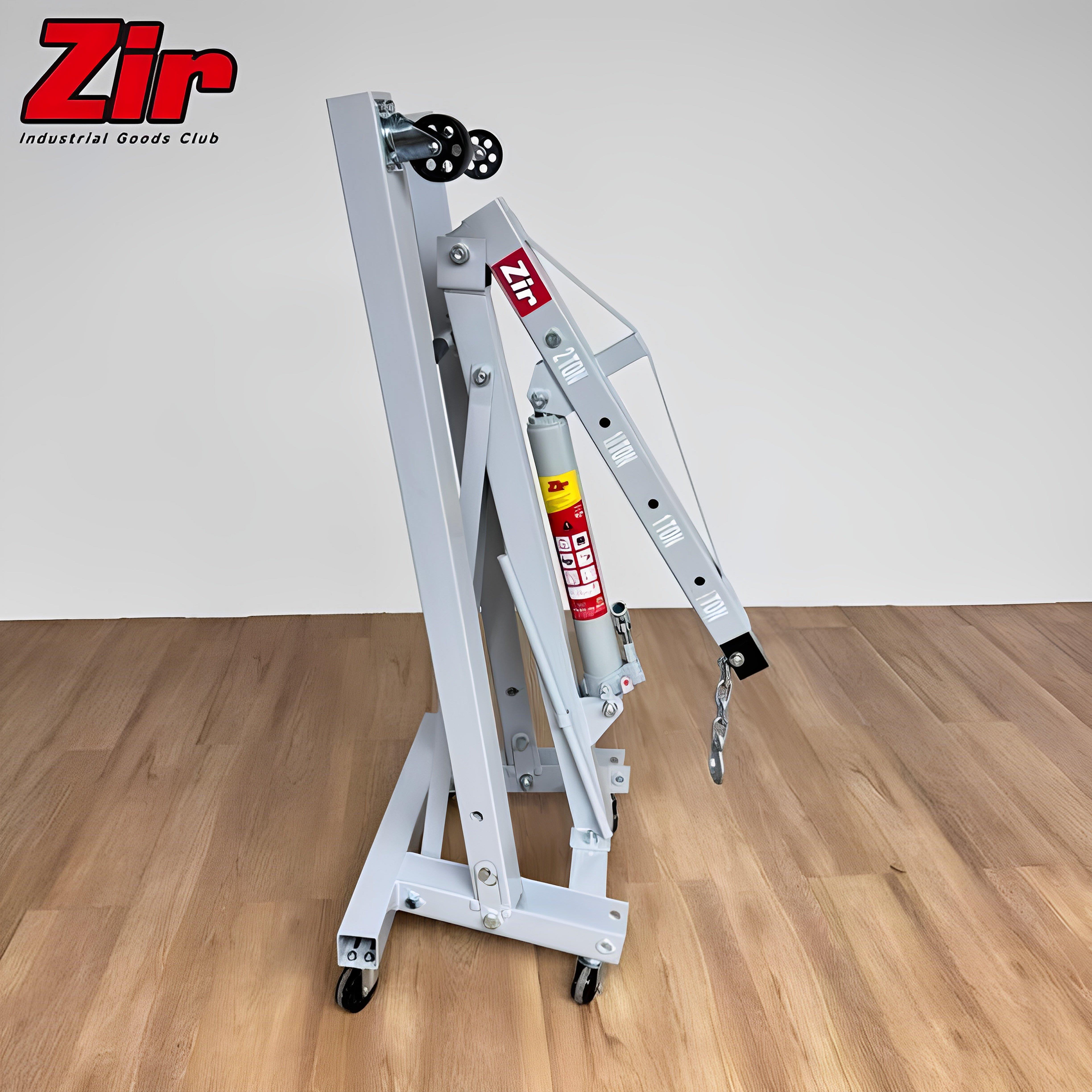 中润Zir汽车发动机2吨重型折叠吊机ZR-ZD2T引擎吊架