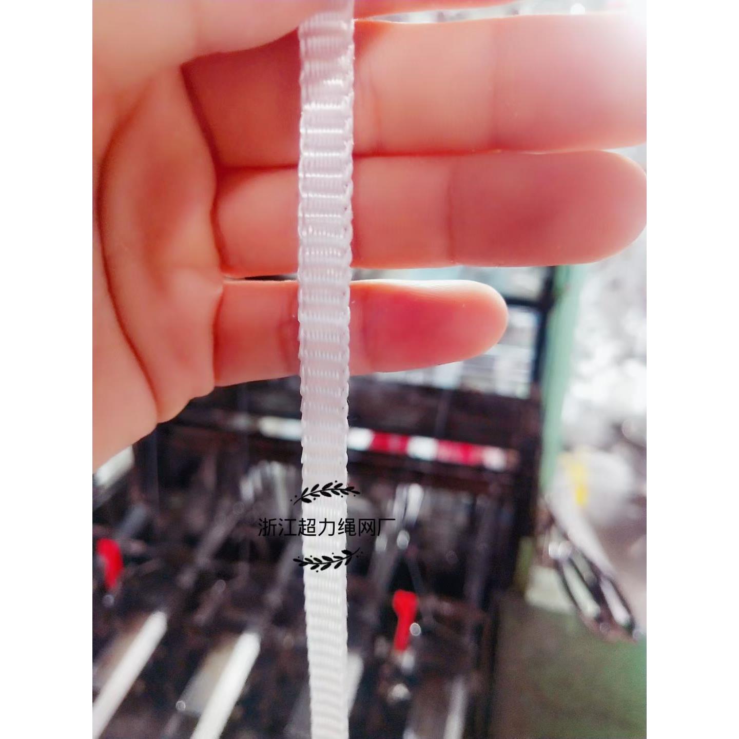 红美人吊果绳 高强涤纶吊瓜绳 拉枝绳 0.6CM扁带 橘子捆绑带