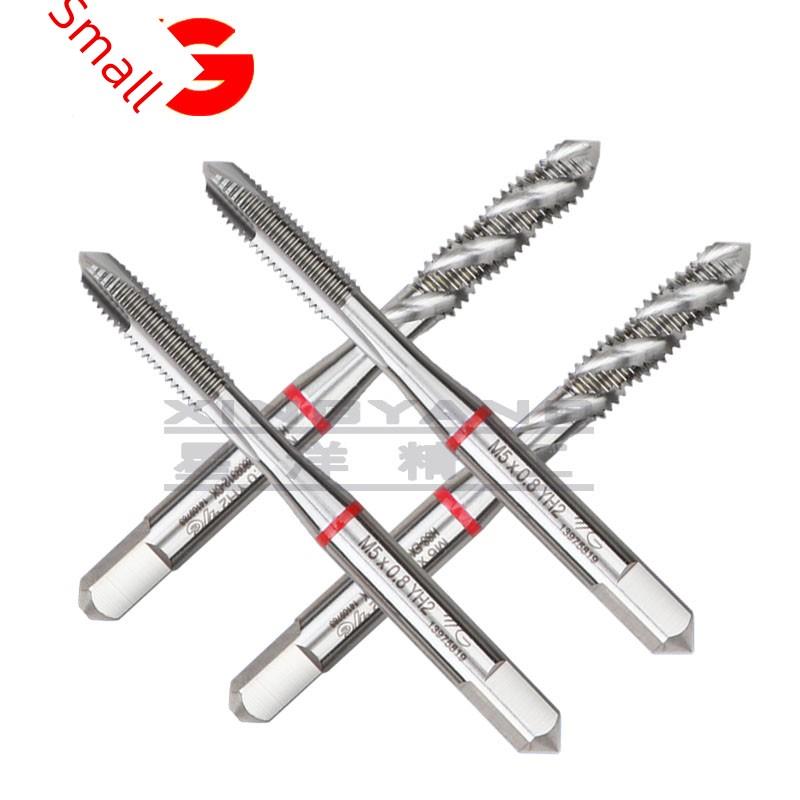 韩国进口Yg机带头丝锥m 23456810 M12M14不锈钢螺旋攻丝用于铜，