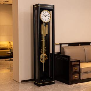 德国赫姆勒现代简约客厅落地钟轻奢欧式大座钟新中式创意立式摆钟