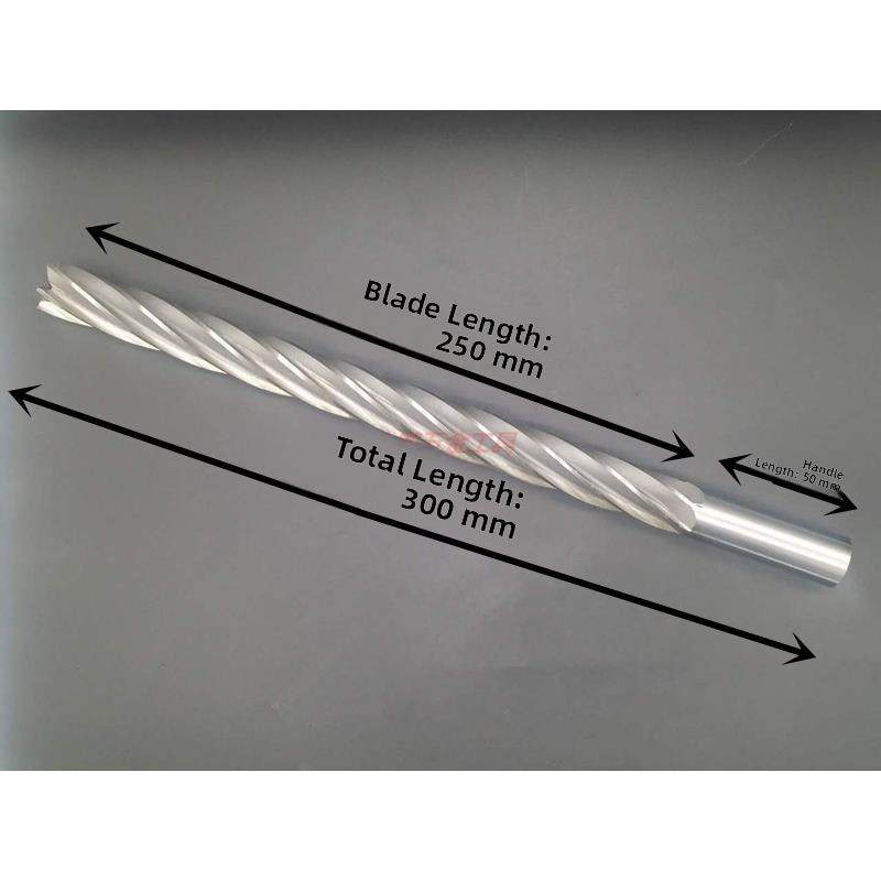 加长特长球形球头泡沫铣刀3R4R5R6R8R10R12.5X150/200/250/300350