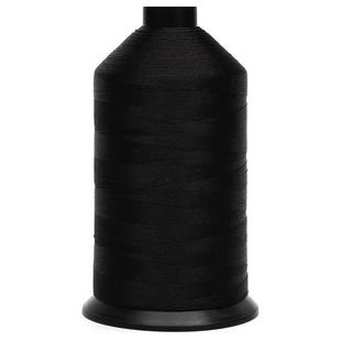 黑白500克150d3涤纶高强线大卷高速缝纫线3股大用量实惠装 9000米