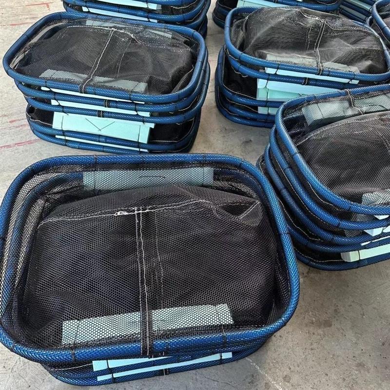 分鱼苗箱网长方形暂养箱鱼苗养殖加厚大容量幼苗加厚可携式野钓厂