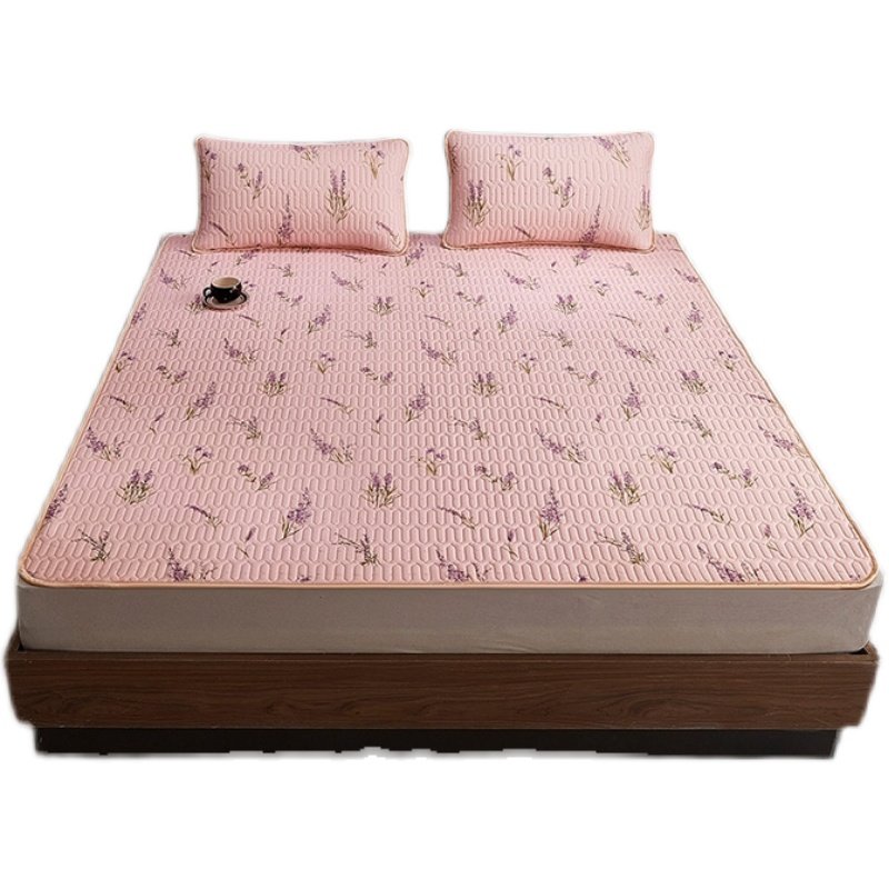 夏季冰丝乳胶凉席席子三件套床笠儿童学生宿舍可T机洗床垫子婴儿,床上用品,乳胶席,淘宝优惠券,粉丝福利购,淘宝优惠卷