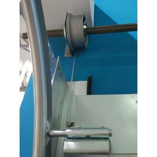 翻板电动门配件卷帘车库门导向轮滑轮弹簧拉簧钢丝绳滑轮轴承边轮