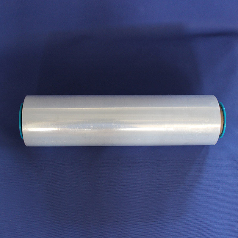 25cm透明膜PE膜缠绕膜工业用打包膜保鲜膜塑料包装膜薄膜拉伸膜