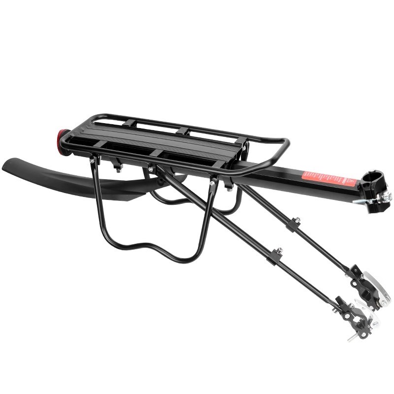 自行车后座架山地车尾架后货架可载人行李架配件快拆货架骑行装备