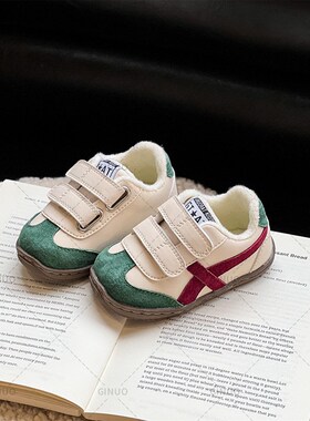 1730码女宝宝运动鞋春秋1一2岁男小童休闲板鞋婴儿学步鞋软底
