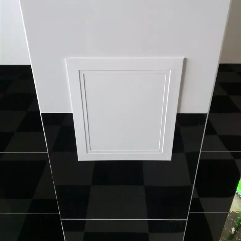 检修口装饰白色灰色米黄色黑色卫生间管道检修口盖板