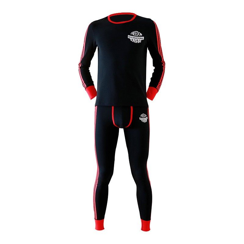 男士保暖内衣男加厚加绒套装冬季棉毛衫青年紧身防寒打底秋衣秋裤