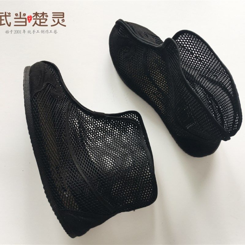 夏季镂空透气道士鞋男女单靴太极鞋云头鞋道家十方鞋配道袍道士服,运动/瑜伽/健身/球迷用品,太极鞋,淘宝优惠券,粉丝福利购,淘宝优惠卷