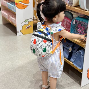 2024新款婴儿背包儿童卡通双肩托班迷你小书包宝宝出游轻便防丢失