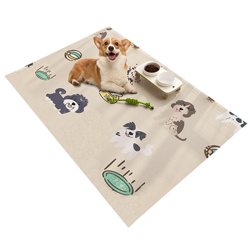 pvc宠物地垫 养猫地毯兔垫防水防尿防滑客厅养狗猫咪围栏睡垫