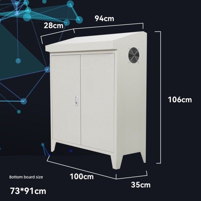 plc控制柜控制箱斜面操作台触摸屏电控柜组装配电柜琴式操作台