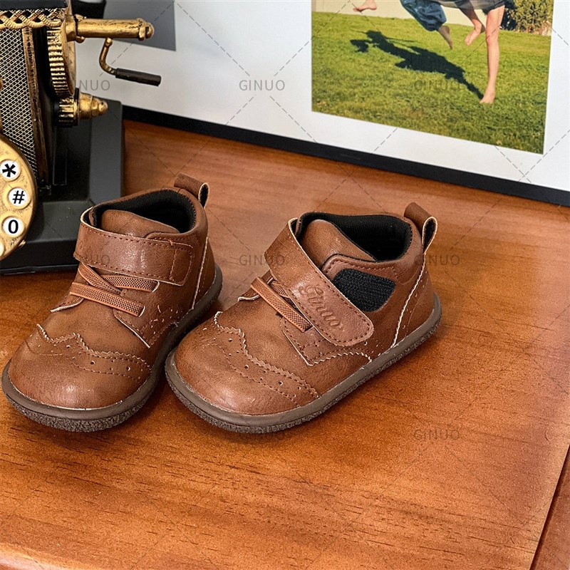 1525码宝宝小皮鞋男童鞋子软底2025春秋新款女婴儿学步鞋软底