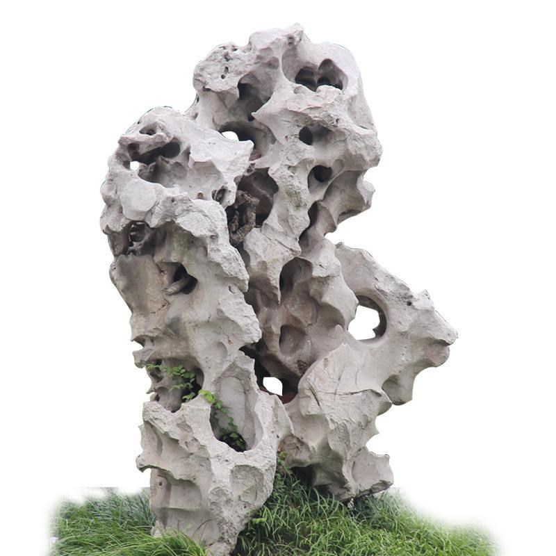 假山造景鱼池景观石庭院假山石设计施工灵璧石天然原石园林太湖石