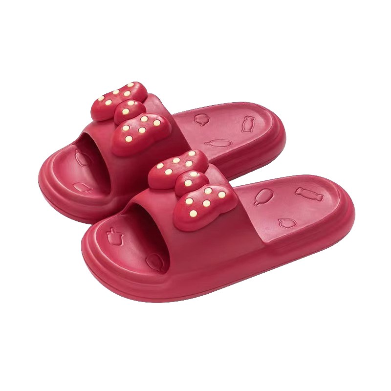 红色结婚拖鞋喜庆红色一对夏高级感情侣女方陪嫁新郎新娘洗澡防滑