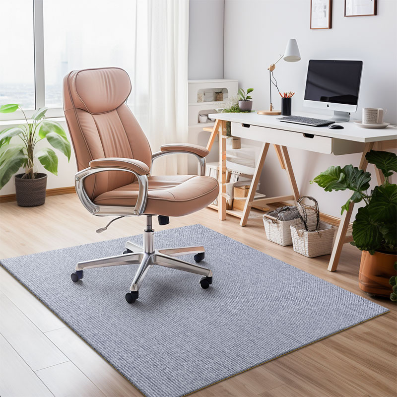 电脑椅地垫长方形垫子书房防滑转椅耐脏椅子滑轮家用书桌防磨地毯