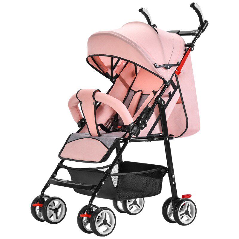 婴儿推车可坐可躺外出可折叠夏季小推车儿童宝宝伞车轻便小型坐式