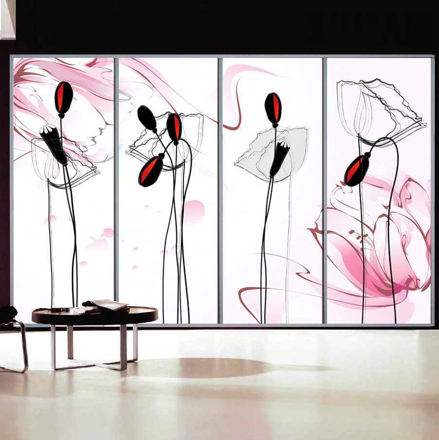 磨砂玻璃贴膜不透明窗户贴膜办公室窗花卫生间玻璃贴纸浴室衣柜贴