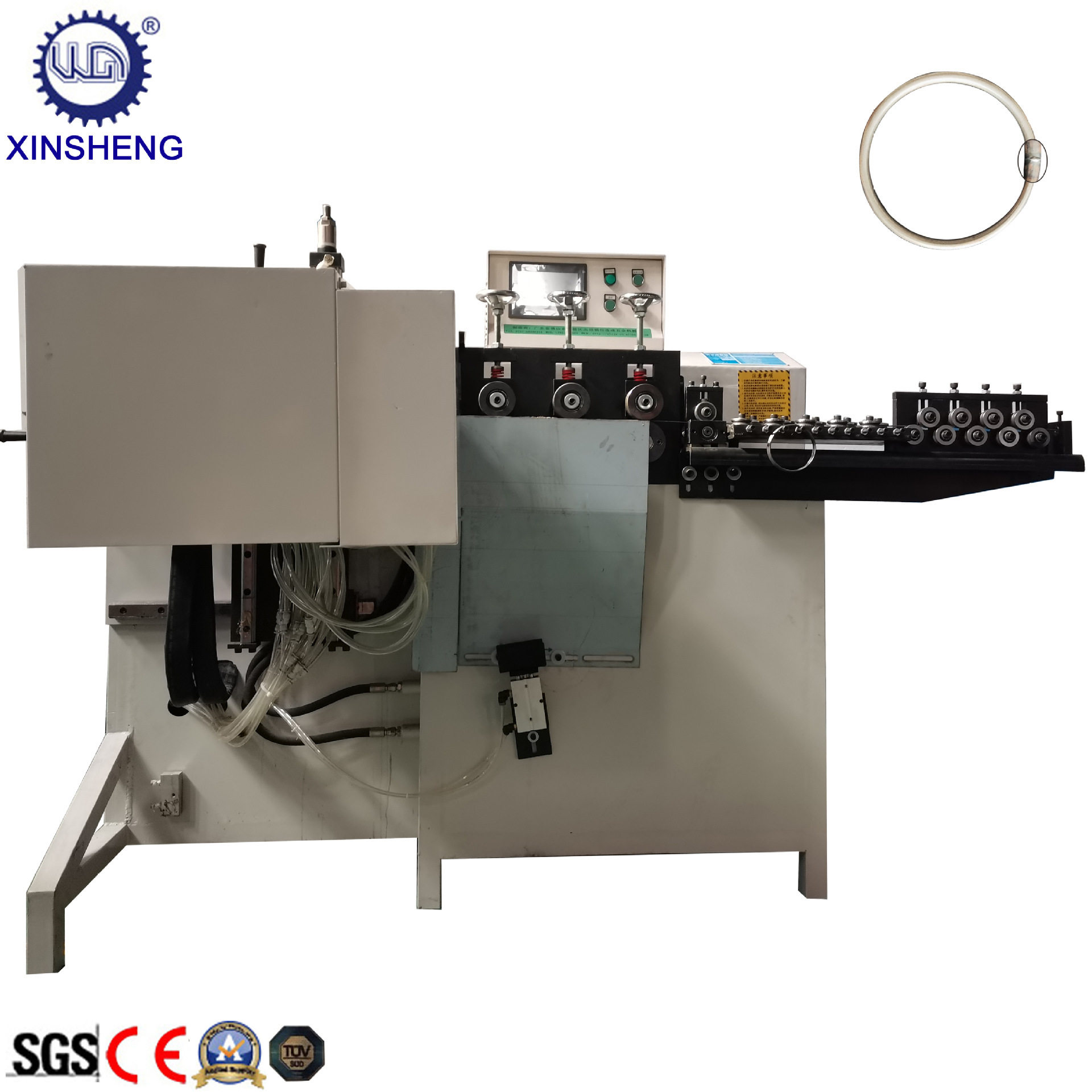 全自动数控打圈对焊机 铁艺花架滚圆机 水泥电线杆立环立圈弯圆机,机械设备,其他机械设备,淘宝优惠券,粉丝福利购,淘宝优惠卷