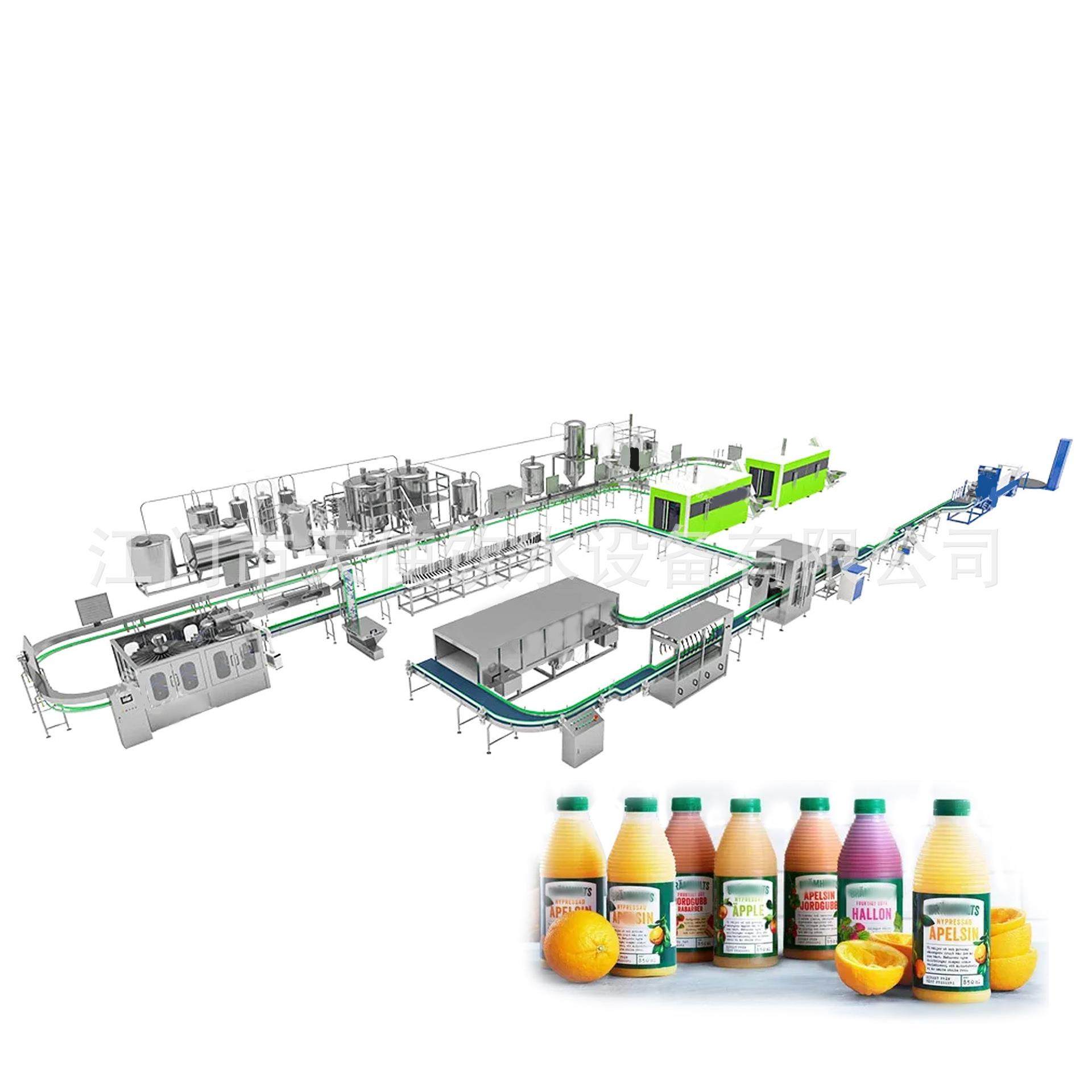 成套全自动三合一水果汁饮料机械生产线设备 浓缩果汁饮料灌装机,厨房电器,商用冰淇淋/甜筒/雪糕机,淘宝优惠券,粉丝福利购,淘宝优惠卷