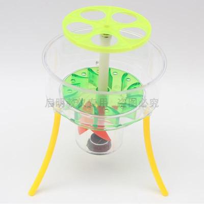 水轮机模型演示水轮机的构造和工作做功原理势能转化为动能实验