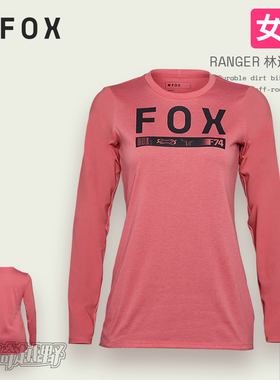 女款美国FOX RANGER林道车衣女款越野摩托山地骑行耐磨速干吸湿