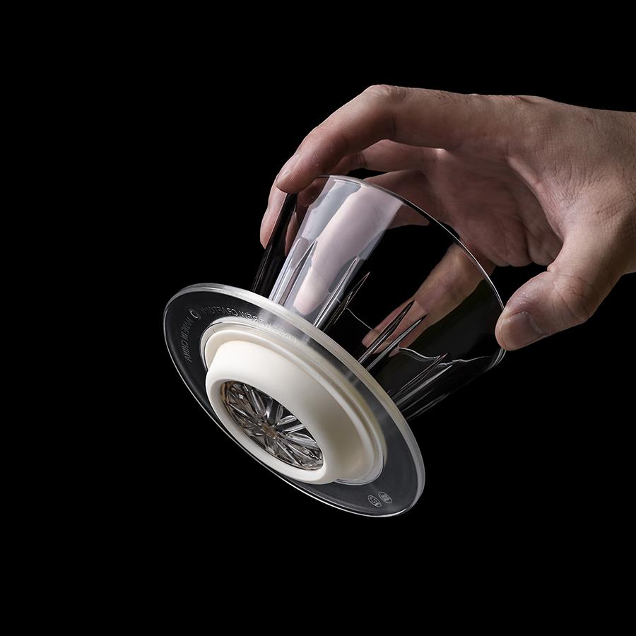 【鲜咖悦严】归墟滤杯 咖啡萃取手冲185滤纸平底家用滤杯漏斗滤壶