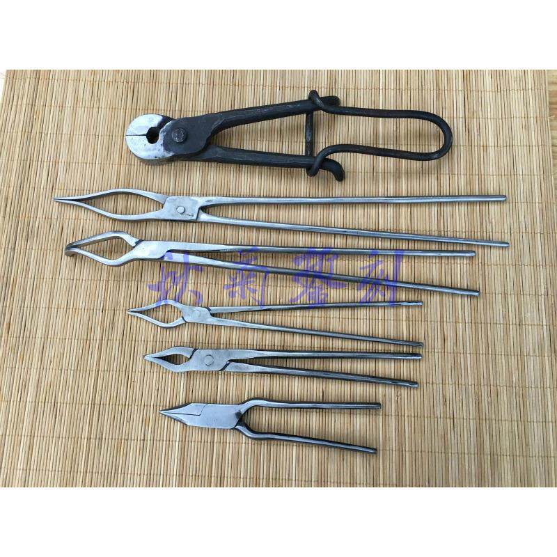 钳子金工钳拉丝钳云南大理手工制作不锈钢钳卷丝钳长钳宽嘴钳保质