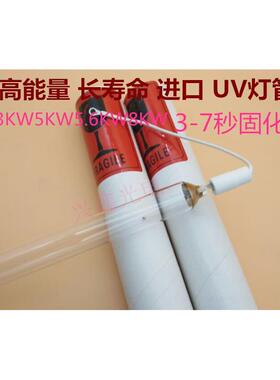 进口管高强3KW5.6KW8KW进口UV灯紫外线uv固化水银灯高压汞灯UV灯