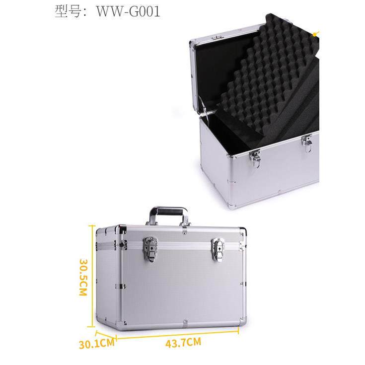 铝合金箱家用工具维修仪器样板展示包装车载手提多用途模型海棉箱
