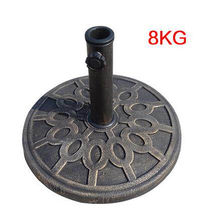 野人谷伞底座户外遮阳伞座太阳伞插座广告底伞座中柱伞直杆伞底座