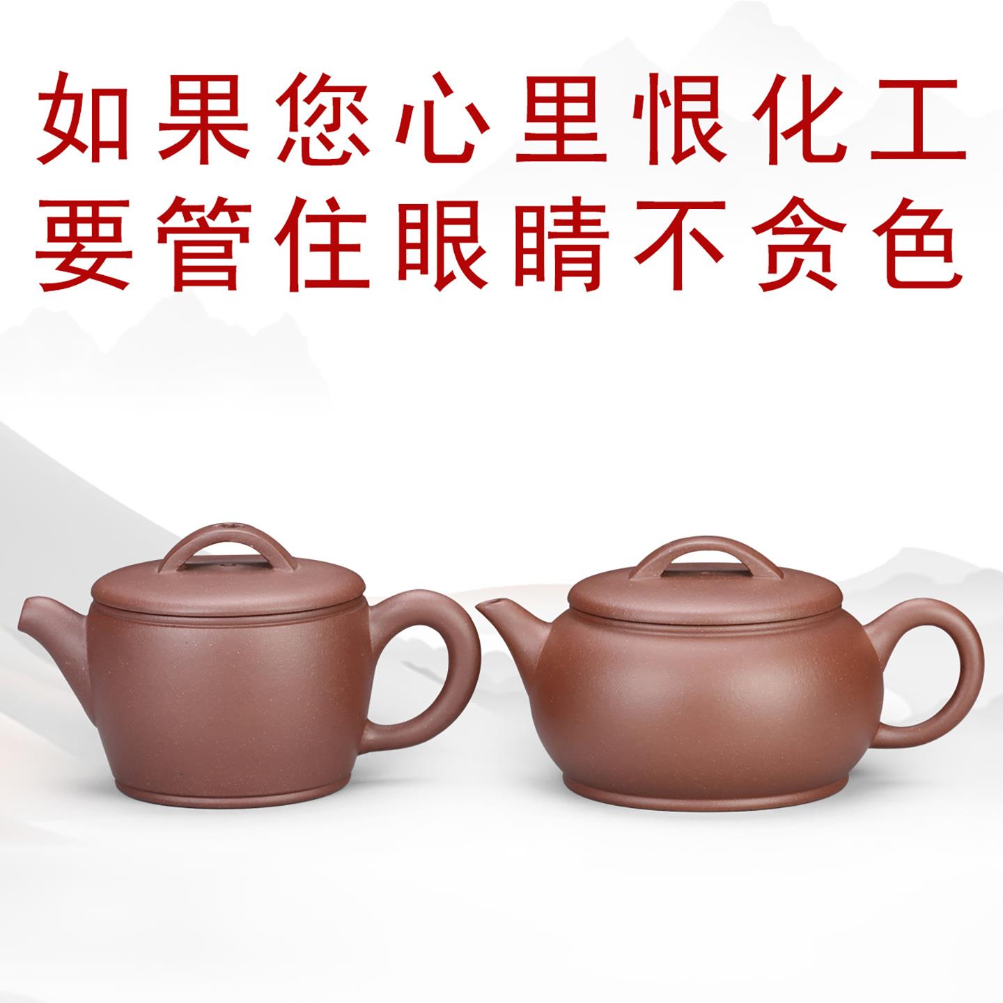 05号七级紫泥大口汉瓦紫砂壶汉瓦壶功夫茶具半手工紫砂茶壶小品