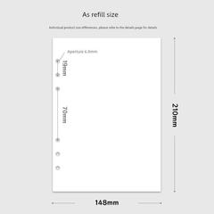 A5活页内页类替芯系列ASHFORD雅仕芙德日本原装进口手帐记事本