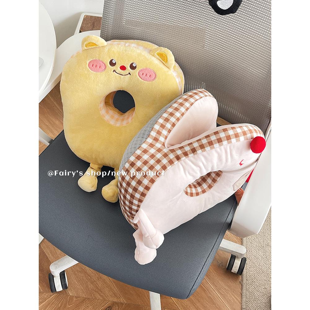 高颜值午睡枕办公室趴睡护颈中学生教室2025新款四季通用双面枕头