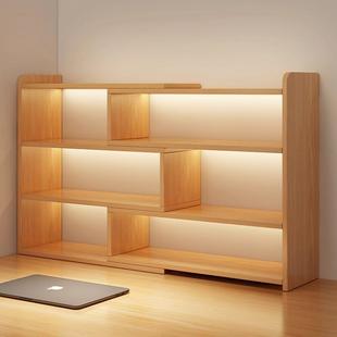 简约书架桌面置物架学生宿舍书桌收纳图书馆书架多层伸缩收纳架子