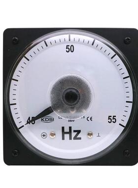 供应KDSI指针式频率表LS-11045-65Hz380V广角度刻度盘显示