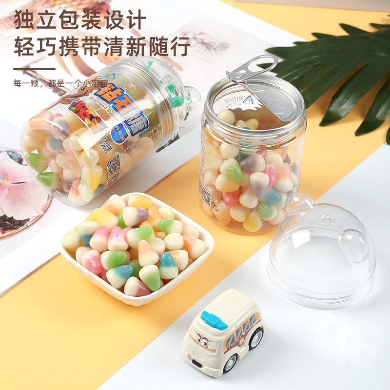 知合堂钻石糖120g罐装什锦味维C