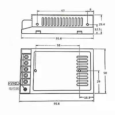 dcdc48V转12V3A隔离模块 DC24V转12V3A隔离电源 48W DC12转12V4A