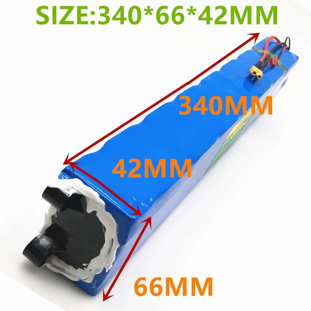 36V电池20Ah 18650锂电池组10S3P 20000mAh 500W充电滑板车电池