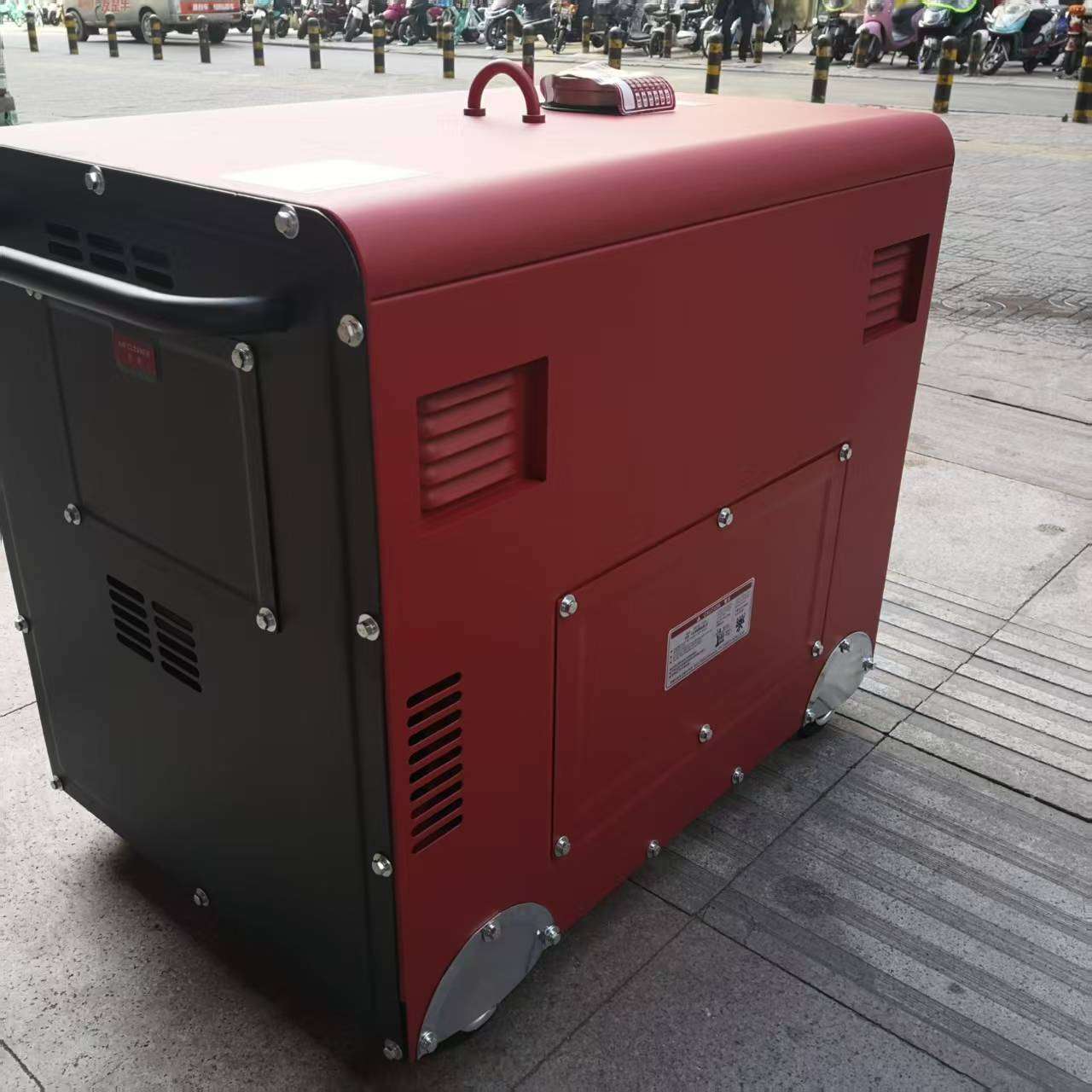 KOOP科普5-6.25KVA静音单三相等功率电动柴油发电机组KDF6700Q-3D