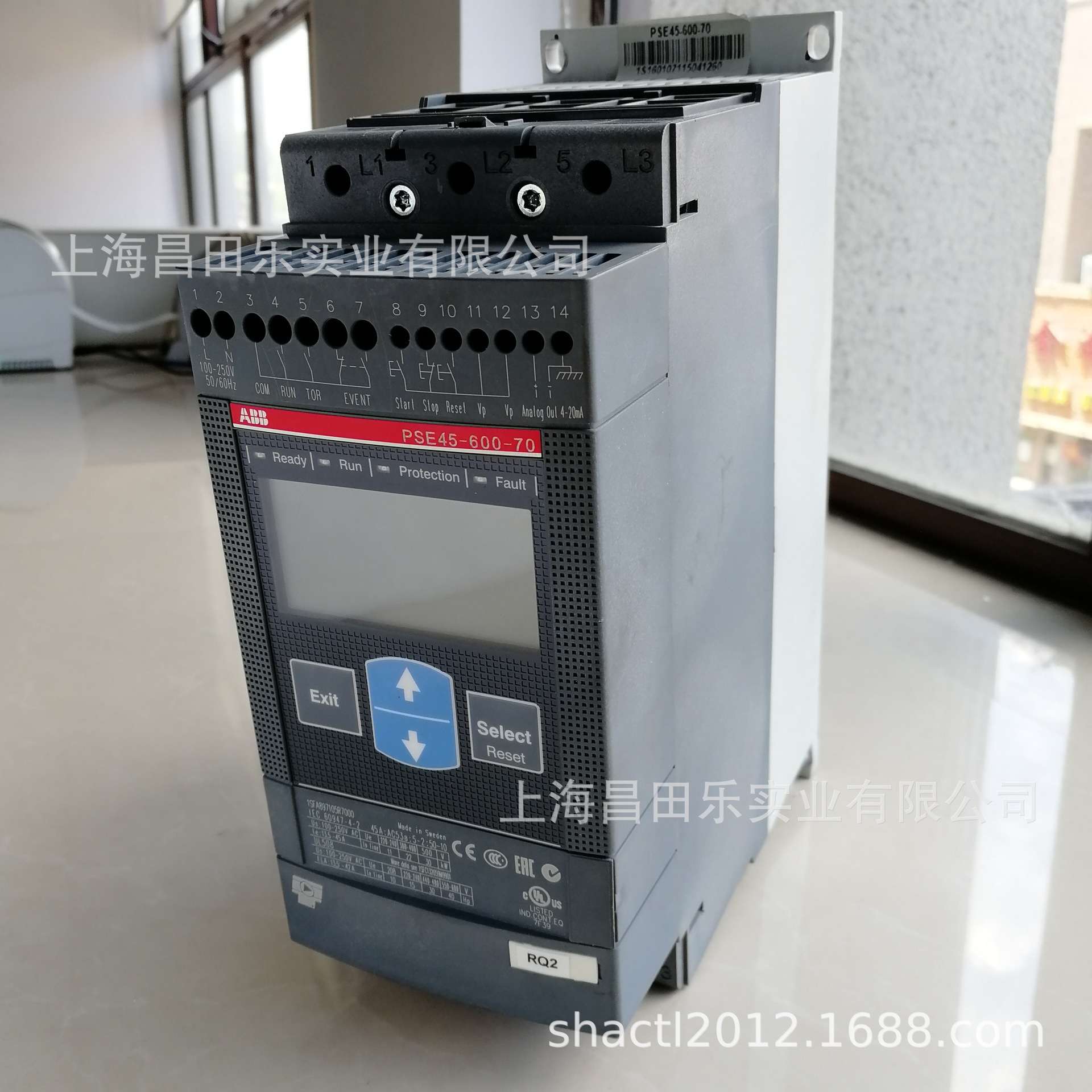 PSE105-600-70ABB PSE系列软起动55KW