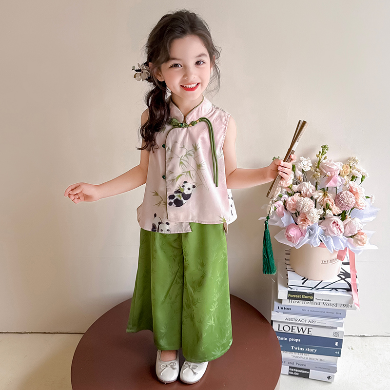 2025新款国风套装女童新中式汉服