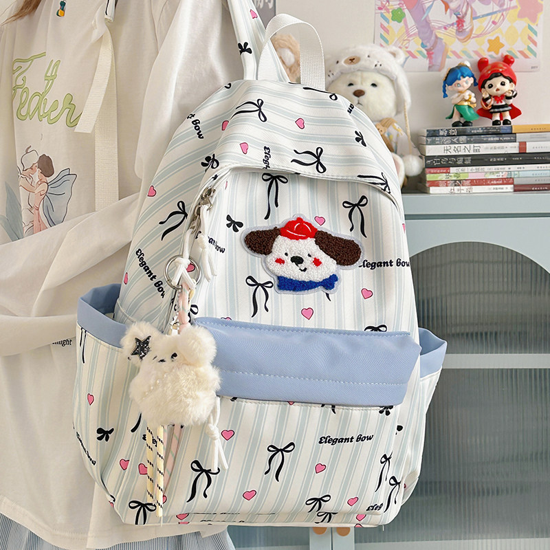 书包女初中生小学生女孩2025新款高颜值ins小众大容量女生双肩包