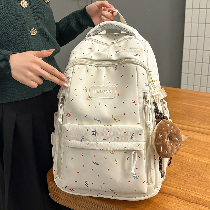 2026初中女生书包ins小众大容量小学生女孩减负双肩包高颜值背包